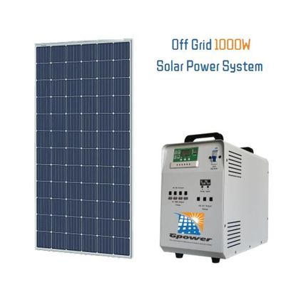 DIY 태양 홈 시스템 에너지 생산 1000W 태양 전지판 장비
