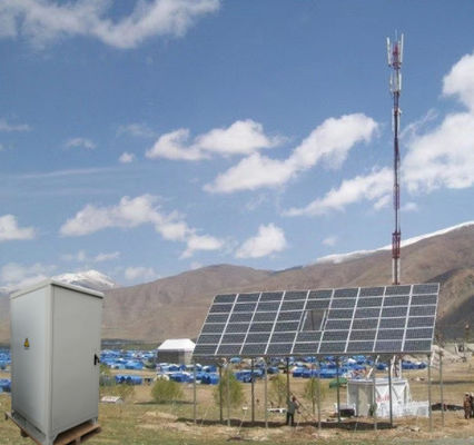 기지국 출력 공급을 위한 GPOWER 10KW 태양열발전시스템